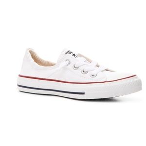 White Converse Sneakers - 7